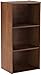 IRIS USA TSB-DB 3-Tier Basic Wood Bookcase Storage Shelf, Brown