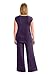Kindred Bravely The Amelia Ultra Soft Maternity & Nursing Pajamas - Pants Set (Eggplant, Medium)