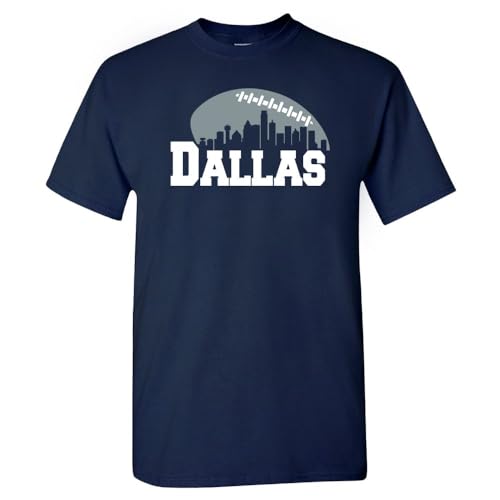 Xtreme Apparrel Fußball-Shirt Dallas Skyline - blau - XX-Large