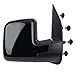 SCITOO Towing Mirror Passenger Side Fit for Ford Exterior Accessories Mirror Fit 2002-2008 for Ford E150 E250 E350 E450 E550 Van with Duel Glass Foldable Manual Controlling Features
