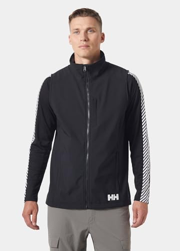 Hommes Gilet Softshell Paramount, Noir, XL