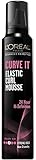 L'Oreal Advanced Hairstyle Curve It Elastic Curl Mousse, Strong Hold 8.30 oz