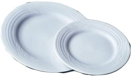 Stallion Tableware Dessert Plate 8.5"(21cm) Serenity W/o Roll Edge
