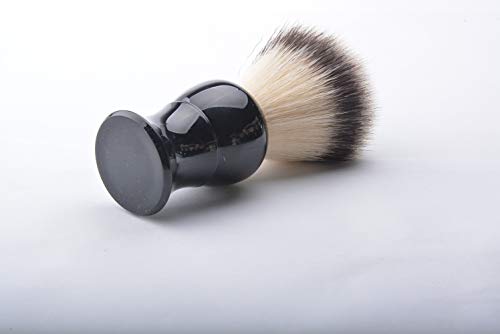 CSB Safety Razor SYNTHETIC Bristle Shaving Brush with Black Handle