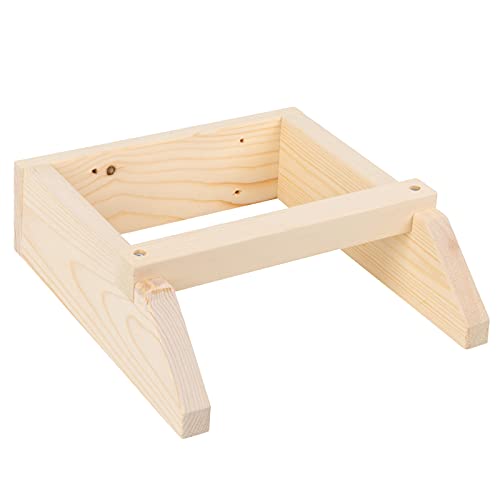 VOSS.farming Hühner-Sitzstange 30cm Holz zum Aufhängen Wandmontage Hühnerstall Huhn