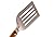 3 Piece Grilling Accessories Set - Tongs, Spatula & Fork - Heavy Duty Stainless Steel Barbecue Grill Tools with Solid Hard Wood Handles - By BBQ-Aid