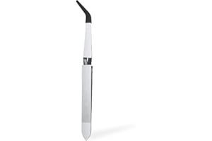 Yeetschi Reverse Tweezers with Heat-Resistant Silicone Grip | Ideal for Grabbing Ruby Pearls SIC Sphere Accessories | Durable & Easy to Use