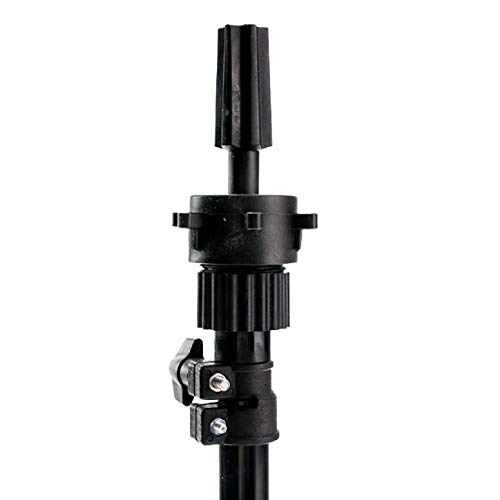 Hairdressing Holder, Putars Metal Adjustable Tripod Stand Holder for Hairdressing Training Head Canvas Block Head Tripod Cosmetology Training Doll Head Stand Head Tripod Wig Stand (Black)