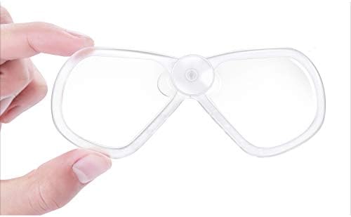 lanqi Corrective Lenses for Full Face Snorkel Mask,Prescription RX Snorkel Mask(2.0-6.0)