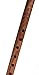 Valentine Day Special Present, Wooden Inlay Design Bansuri Wooden Traditional Hand Carved Flute, Indian Musical Instrument Bansuri, Wooden Flute, Musical Flutes, Brown Color Size 13 X 1 Inch