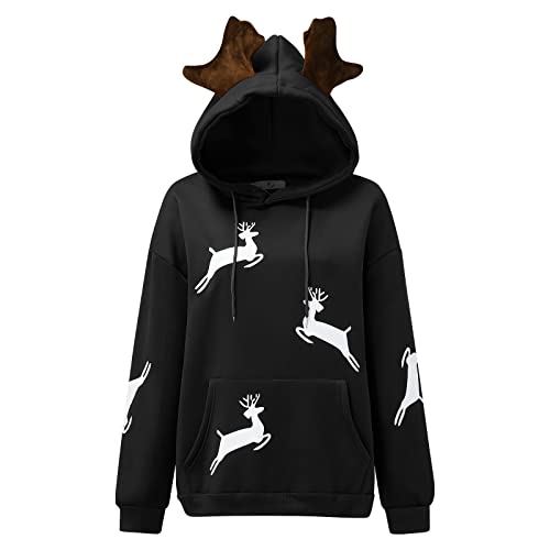 Hemlock Teen Girls Hoodies Printed Cute Hooded Sweatshirt Junior