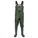 Night Cat Fishing Waders for Men Women Waterproof Hunting Chest Wader with Bootfoot Belt Breathable Lightweight