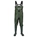 Night Cat Fishing Waders for Men Women Waterproof Hunting Chest Wader with Bootfoot Belt Breathable Lightweight