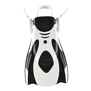 ARENA Erwachsene Unisex Trainings-Flosse Powerfin Fit Trainingsflosse, White-Black, L 2 Schnorchelmasken 31z9moJ9o0L. SS300 Leichte Flosse fürs Training und zum Schnorcheln
Verstellbares Fersenband, extrem weiches Material beugt Krämpfen vor
Kompakt und leicht zu tragen, PVC frei
