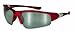 SSP Eyewear 1.50 Bifocal/Reader Safety Glasses with Red Frames and Mirrored Lenses, ENTIAT 1.5 RED M,Red-1.50 Bifocal - Mirrored