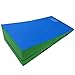 Greatgymats Large Folding Incline Mat Gymnastics Cheese Wedge Tumbling Play Gym Mats for Kids,60