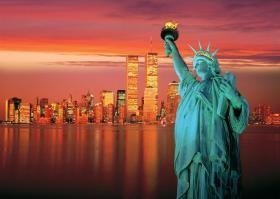 Tomax Statue of Liberty, USA 1000 Piece Mini Jigsaw Puzzle