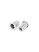 uxcell M8x18mm Stainless Steel knurled Body Flat Head Rivet Nut Nutserts 30pcs