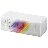 New Begin Salon Quality Non-Woven Wax Strips - Facial and Full Body Sizes Available, 200 Wax Strips
