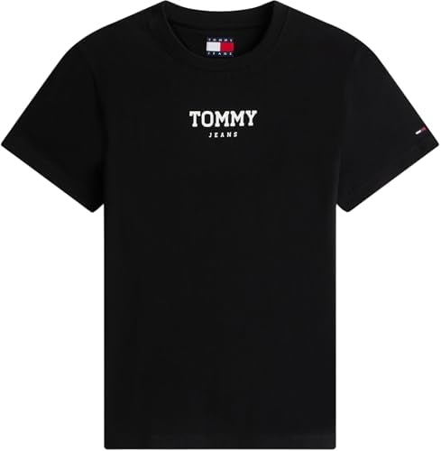Tjw Reg Essential Logo 2 Tee EXT Dw0dw21842 S/S T-Shirt pour Femme Noir Taille XL, Noir (Noir)., XL