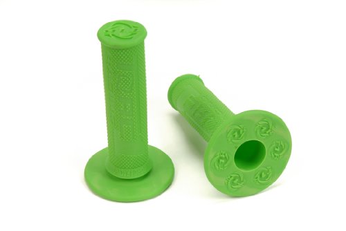 Torc1 Racing 4000-0800 Hot Lap MX Green Single Medium Compound Diamond Grip with Grip Glue for MX Bike