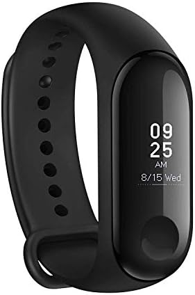ShopCart Smart Fitness Band 3 Activity Tracker with BT 4.2 OLED Heart Rate Monitor Bracelet Wristband for All Android and iOS Smartphones (Black)