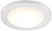CLOUDY BAY 12 inch LED Flush Mount Ceiling Light,5000K Day Light Dimmable 17W 1100lm -120W Incandescent Equivalent,White Finish