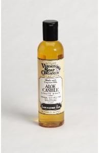 Vermont Soapworks Aloe Castile Liquid Soap Lemongrass Zen - 8 Ounce