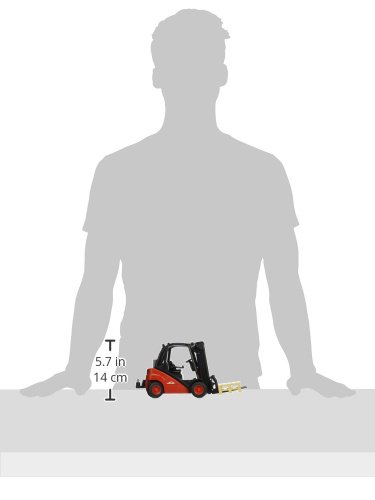 Bruder Toys Linde H30D fork Lift with Pallet