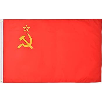 Amazon Com Ussr 1955 1991 Flag Polyester 3 Ft X 5 Ft