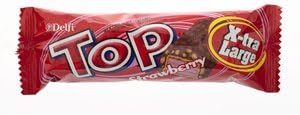 Top Wafer Rice Crispies Strawberry Chocolate 45g.
