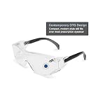 Gateway-Safety-6980-Cover2-Safety-Glasses-Protective-Eye-Wear-Over-The-Glass-OTG-Clear-Lens-Black-Temple