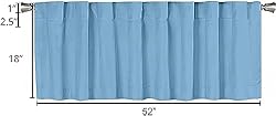 Magic Drapes Window Treatment Valance