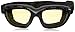 Crossfire 91353AF Element Safety Goggles Yellow Anti-fog Lens - Frame