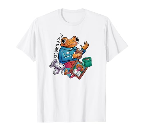 Sapo Concho Seguimo Aqui Puerto Rico Bandera Boricua T-Shirt