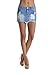 American Bazi Women's Denim Short Mini Skirts RSS801 - BLUE - Medium - C11F