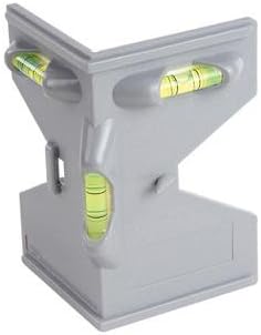 135mm 3-Vial Post Level - Magnetic to Attach to Fencing Post - Inc Elastic