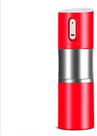 Mini Portable Coffee Machine /Multifunction Electric stainless steel grinder for Home ,Office Traveling and Outdoor 200ML (Red)