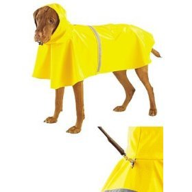 Yellow Rain Jacket - Medium by Casual Canine
