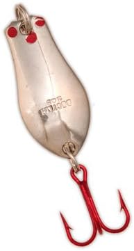 Yellow Bird Fishing Products Premium Doctor Spoon Fishing Lure (101- Nickel, Size- 1-1/4")