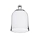 CYS EXCEL Cake Stands Cloche Dome Display Centerpiece Clear Glass Jar (H: 12