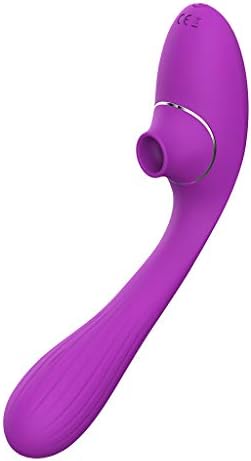 XXguang 10 Vibration Modes Sucking Vibrantor USB Rechargeable for Women Couples Muscle Stimulator Grow up Toy Purple