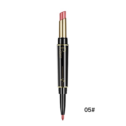 Oksale® Double-end Lasting Lipliner Waterproof Lip Liner Stick Pencil 16 Color Lipstick (05#)