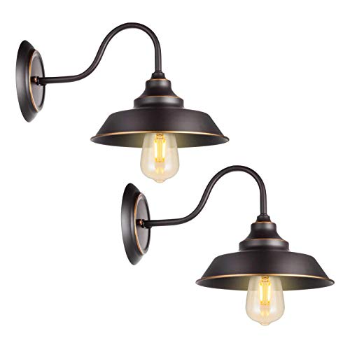 Retro Gooseneck Wall Lamp Wall Sconce Iron Durable Indoor Wall Fixture