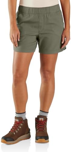 Alexander Wang Women's High Waisted Cargo Rave Shorts, Army Green