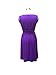 Charm Your Prince Women's Sleeveless Summer Round Scoop Neck Sundress