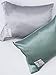 Little Giraffe Satin Decor Pillow - Ultra-Soft Feather Yarn Knit with Elegant Satin Trim - 10