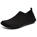 CIOR Men Women and Kids Water Shoes Barefoot Skin Shoes Anti-Slip For Beach Pool Surf Swim Exercise Sneaker,HT02Black0242.43