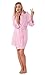 Lightweight Knee Length Waffle Kimono Bridesmaids Spa Robe