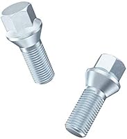 Amazon Com 20pcs Silver 12x1 5 Lug Bolts 26mm Shank Length Cone Seat Oem Length Compatible With Bmw 128i 135i 318i 320i 325i 328i 335i M3 525i 528i 530i 535i M5 Z3 Z4